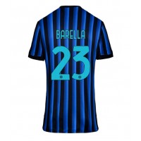 Inter Milan Nicolo Barella #23 Domáci Ženy futbalový dres 2025-26 Krátky Rukáv